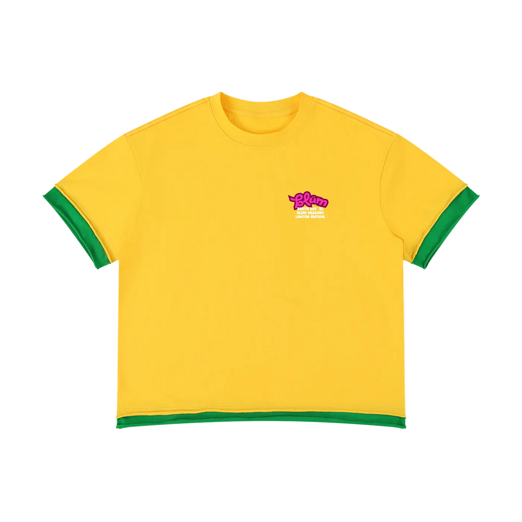 BLÜM® 'SOULAR' LAYERED TEE. (LIMITED EDITION EARTH DAY '26)