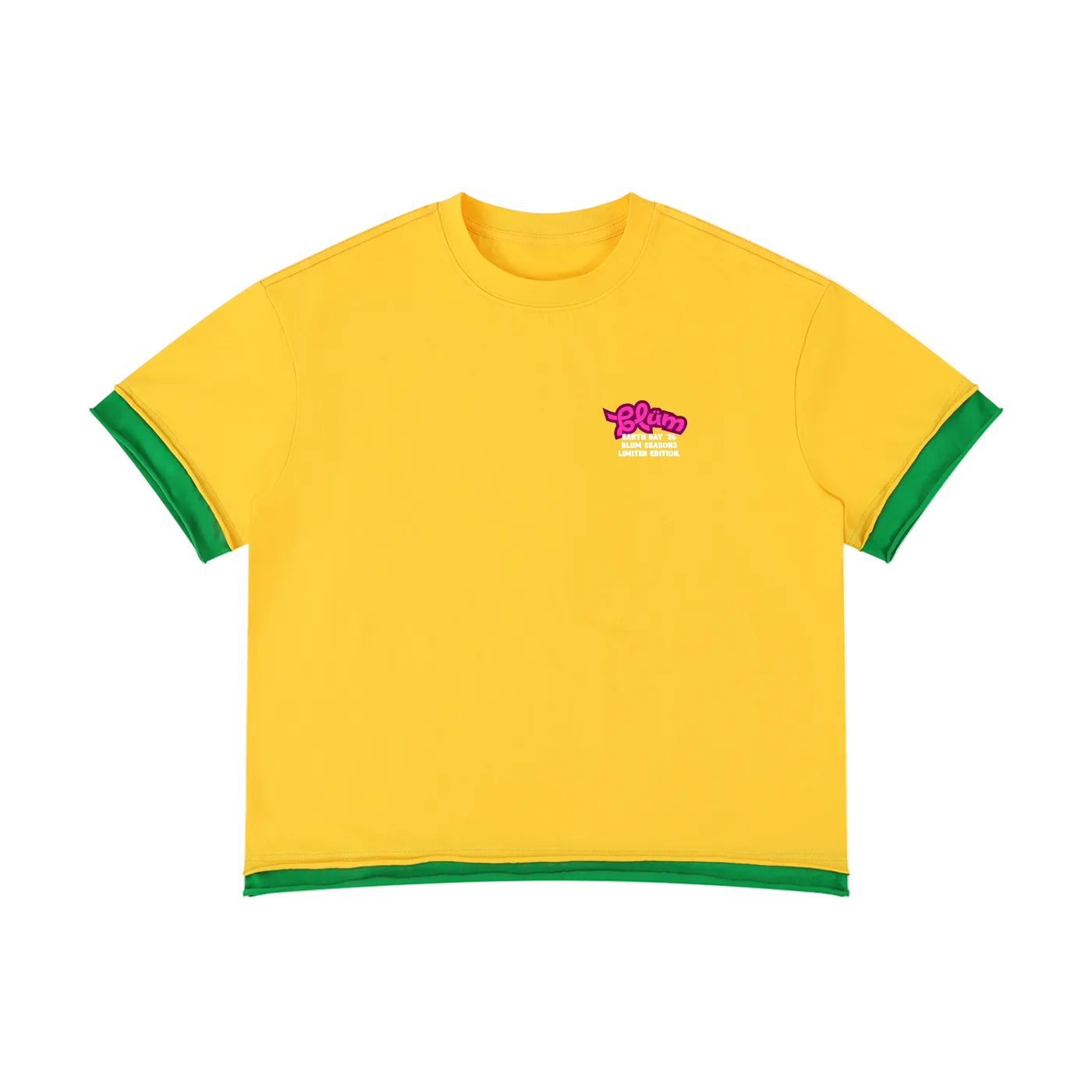 BLÜM® 'SOULAR' LAYERED TEE. (LIMITED EDITION EARTH DAY '26)